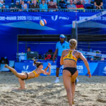 FISU World University Games 2025 – Frauen-Beachvolleyball Spiel: Deutschland 2 : 0 Libanon