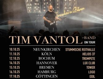 Tim Vantol geht Ende 2025 mit Band auf Tour!
