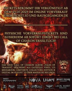 Call of Charon feiern Album Release Party im Essener Café Nova