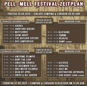Festivalstalker präsentiert das Pell-Mell Festival 2025