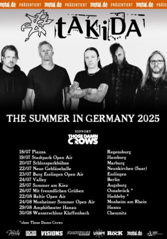 tAKiDA auf The Summer in Germany Tour 2025