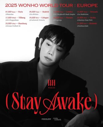 „Stay Awake“ Tour: WONHO kommt wieder nach Deutschland