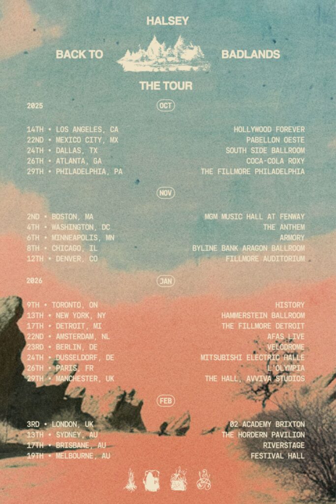 Halsey: "Back To Badlands Tour" 2026 in Deutschland