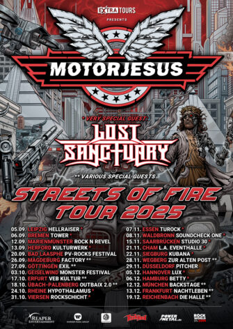 MOTORJESUS – Heavy Rocker aus Mönchengladbach wieder auf Tour