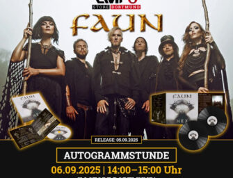 FAUN bringen ihr neues Album “HEX” mit zur Autogrammstunde im EMP Store Dortmund