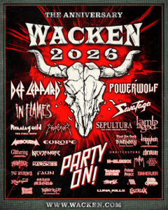 Wacken Open Air mit erste Bands für 2026
