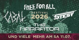 Free For All Festival 2026 – Line-up wächst
