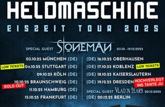 HELDMASCHINE kommen auf Eiszeit Tour 2025