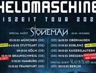 HELDMASCHINE kommen auf Eiszeit Tour 2025