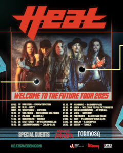 H.E.A.T. auf WELCOME TO THE FUTURE TOUR