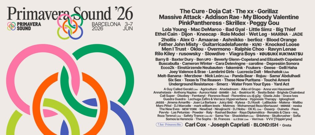Primavera Barcelona Fansale startet mit Hammer Acts!