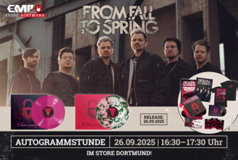 FROM FALL TO SPRING: Autogrammstunde im EMP Store Dortmund