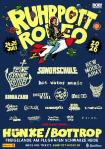 Die ersten Bands fürs Ruhrpott Rodeo 2026
