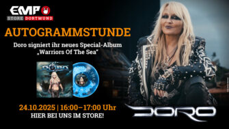 DORO PESCH Autogrammstunde im EMP Store Dortmund