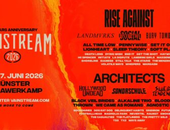 Vainstream Rockfest mit nächster Bandwelle für 2026