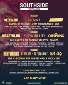 Neue Bandwelle fürs Hurricane und Southside Festival