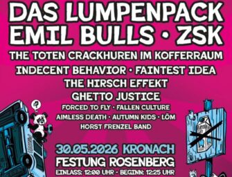 Die Festung Rockt – Das Lineup zum Jubiläum