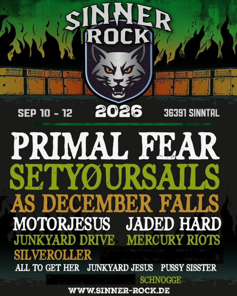 Ausblick auf das Sinner Rock Festival 2026