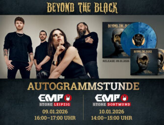 BEYOND THE BLACK im Januar mit neuem Album „Break The Silence“ für Autogrammstunden in Leipzig und Dortmund