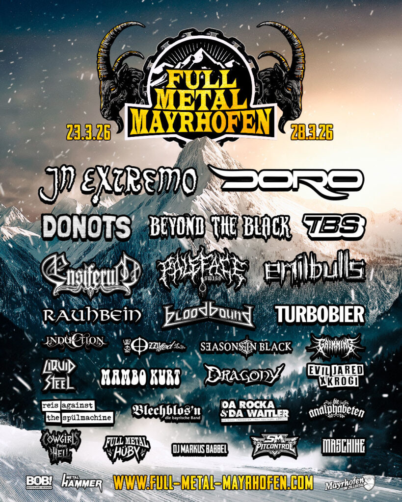 Full Metal Mayrhofen 2026 &ndash; Finales Lineup