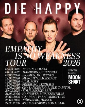 Die Happy melden sich mit „Empathy is no weakness“ 2026 Tour zurück