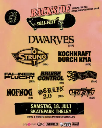 Backside Festival gibt finales Line-Up für 2026 bekannt!