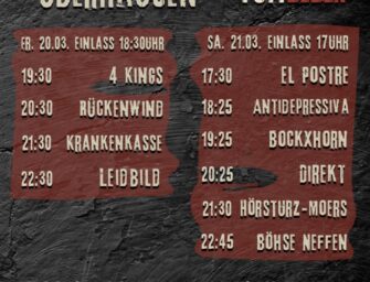 Pottbeben Festival 2026 –  im Resonanzwerk Oberhausen