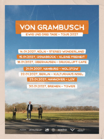 VON GRAMBUSCH kündigen „Ewig und drei Tage“-Tour 2027 an