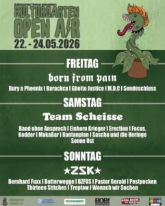 Festival Vorstellung: Kulturgarten Open Air Festival Vorstellung: Kulturgarten Open Air