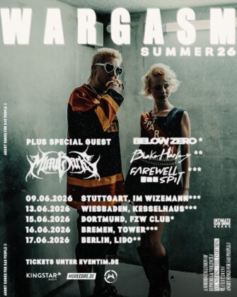 Wargasm & Blake Harley machen das Lido zu ihrer Bühne