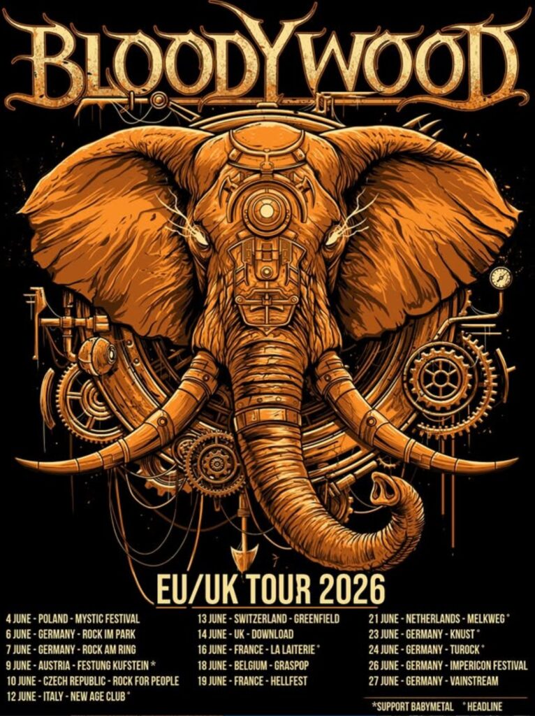 Bloodywood 2026 &ndash; Europa & UK Tour