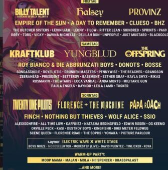 Neue Bands für Hurricane und Southside