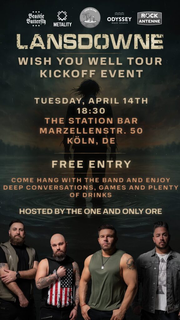 Lansdowne Meet & Greet Fan-Event am 14. April in K&ouml;ln!