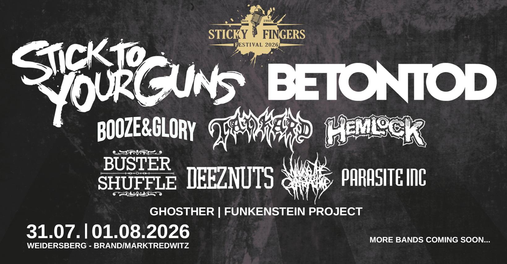 Sticky Fingers Festival 2026