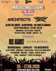 Impericon Festival vervollst&auml;ndigt das Line-Up