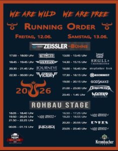 UOB das Hard Rock und Metal-Festival von Fans f&uuml;r Fans 2026