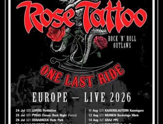 Rose Tattoo auf „One Last Ride“-Tour 2026