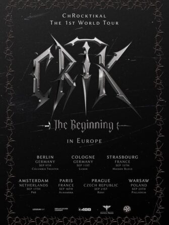 ChRocktikal (크록티칼): Erste Tour in Europa