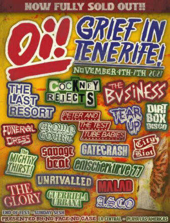 Ruhrpott-Punk unter Palmen: Emscherkurve 77 spielen beim Grief in Tenerife Festival 2027
