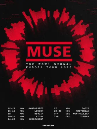 Muse kommen für drei Termine nach Deutschland!!!