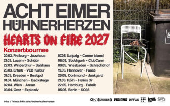 ACHT EIMER HÜHNERHERZEN kommen auf Hearts on Fire Tour 2027