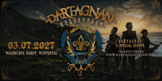 DARTAGNAN kündigen HELDENFEST 27 an
