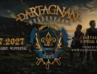 DARTAGNAN kündigen HELDENFEST 27 an