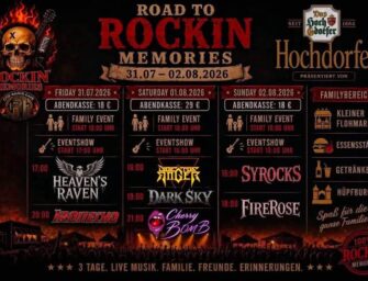 Road to Rockin‘ Memories 31.07. – 02.08.2026 Seebronn