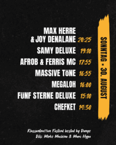 Klassentreffen Festival 2026: Time Table Klassentreffen Festival 2026: Time Table