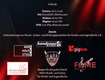 Laut4Future startet Benefizkonzertreihe für Musik- und Kulturförderung