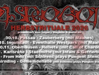 EISREGEN kommen auf HERBSTRITUALE Tour 2026