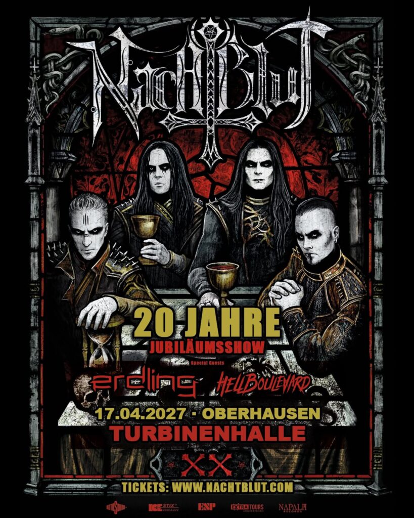 20 Jahre NACHTBLUT: Große Jubiläumsshow in der Turbinenhalle Oberhausen 20 Jahre NACHTBLUT: Große Jubiläumsshow in der Turbinenhalle Oberhausen