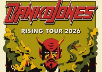 Danko Jones kommen auf Rising Tour 2026