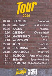 Juse Ju geht auf "In jenen Tagen" Tour